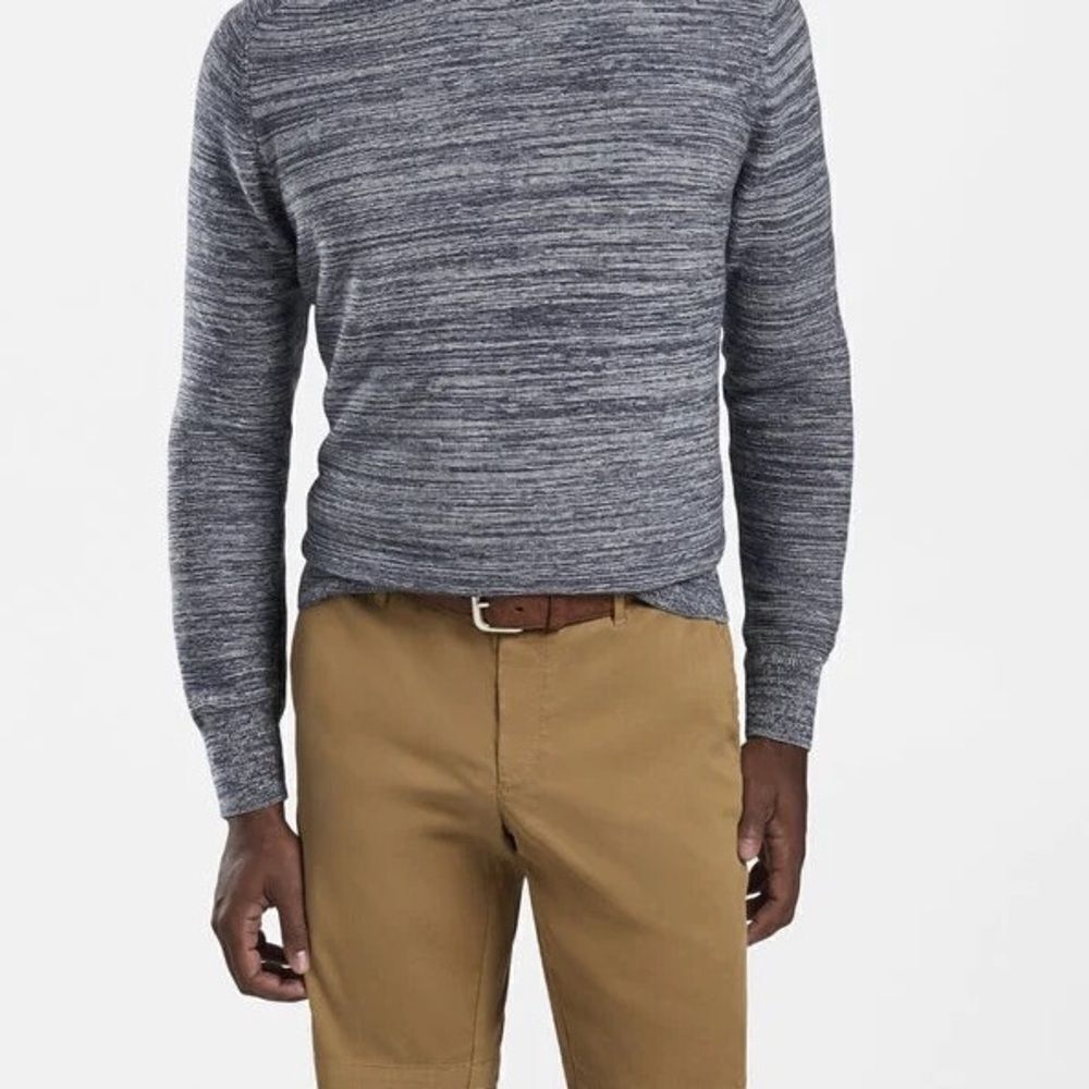 Peter Millar Wool Linen Cool Crewneck Sweater